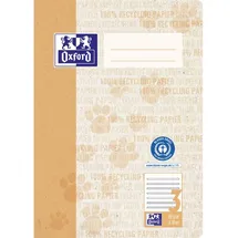 Oxford Schulheft Recycling Lineatur 3 3. Schuljahr liniert DIN A5 ohne Rand, 16 Blatt, 1 St.