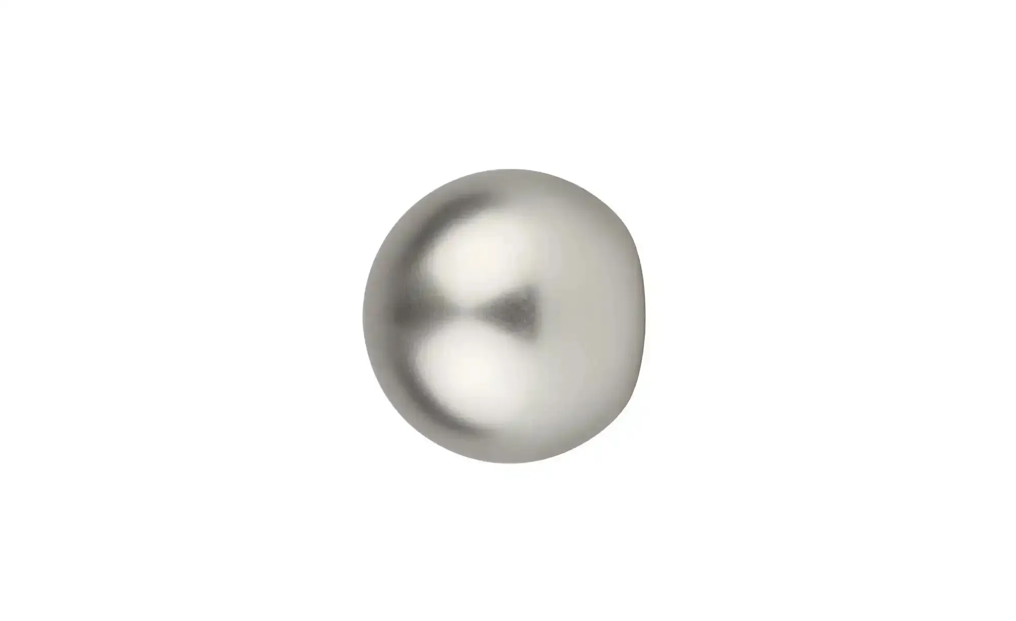 Mydeco Endstück ball   , silber , Stahl , Maße (cm): B: 3,3 H: 4