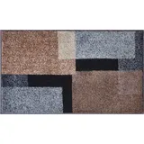 GRUND Badteppich Atala Grau 60 x 100 cm