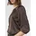 Comma, Satinbluse braun 40