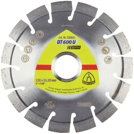 KLINGSPOR Diamanttrennscheibe DT 600 U 230 x 2,6 x 22,23 mm