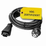 Avoltik 5 m Betteri Kabel geeignet für Hoymiles Stecker I VDE-zertifiziertes Photovoltaik Anschlusskabel für Solar Anlagen I Solarkabel mit Schuko-Stecker & Stecker geeignet für Hoymiles HMS BC07