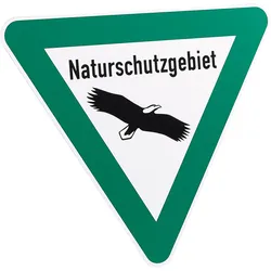 Schild Naturschutzgebiet