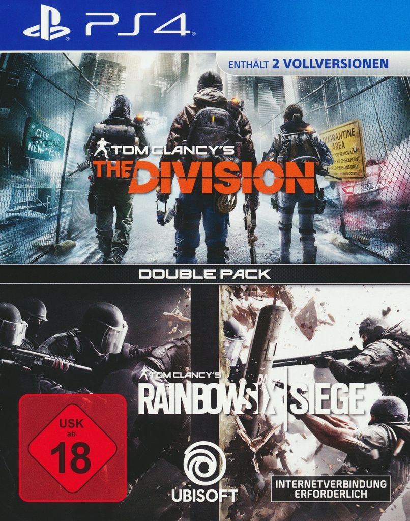 Tom Clancy's Rainbow Six: Siege & The Division - Konsole PS4