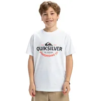 QUIKSILVER Ev Typed OUT SHORT SLEEVE YTH«, weiß
