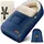 Kidiz Kidiz® Babyfußsack Winterfußsack Babyschale mit Reißverschluss, Kuschelsack Babydecke Kinderwagen, waschbar, verschließbarer Kopfteil, Tasche, passend für alle Kinderwagen