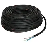 netbote24 TITANEX Gummischlauchleitung H07RN-F 3x2,5 3G2,5mm2 5-50m, Länge:15m - Schwarz