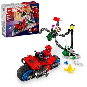 LEGO® Marvel Spiderman 76275 Motorrad-Verfolgungsjagd: Spider-Man vs. Doc Ock Bausatz
