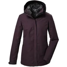 KILLTEC Damen Doppeljacke KOW 303 WMN JCKT, pflaume, 38