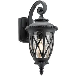 Admirals Cove Outdoor Wandleuchte schwarz strukturiert medium IP44 Kichler
