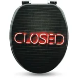 Toilettendeckel mit Absenkautomatik - WC Sitz Klobrille Toilettensitz Sanfino®