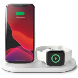 Belkin BoostCharge 3-in-1 Wireless Charger for Apple Devices weiß (WIZ001vfWH)