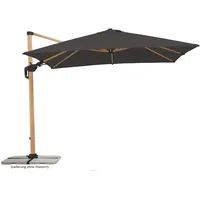 Schneider Schirme Rhodos Twist Woody 300 x 300 cm Anthrazit