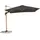 Schneider Schirme Rhodos Twist Woody 300 x 300 cm Anthrazit