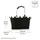 Reisenthel carrybag XS frame rhombus midnight gold