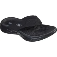 Skechers On-The-go 600 Sunny Damen-Flip-Flop, Schwarz, 40 EU