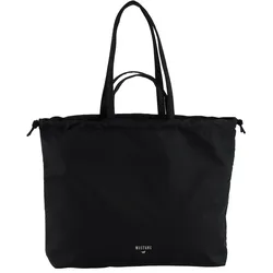 Shopper MUSTANG "Annecy", Damen, Gr. B/H/T: 40cm x 35cm x 12cm, schwarz, Nylon, Taschen, Handtasche, Citybag, Tragetasche