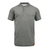 !Solid Poloshirt SOLID "Poloshirt SDTripPolo", Herren, Gr. S, grau (grau mel), Obermaterial: 60% Baumwolle CO. 40% Polyester PES., Shirts