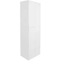 INOSIGN Aktenschrank Jarvie Mehrzweckschrank, Push-to-open, 5 verstellbare Einlegeböden, 60x180 cm weiß