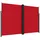 furnicato Seitenmarkise 220 x 600 cm Rot Polyester
