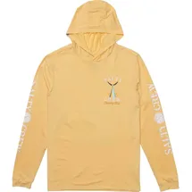 Salty Crew Sunshirt Hoodie Light Orange M