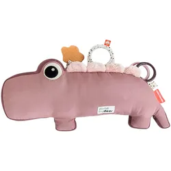 Done by Deer Spielkissen Tummy time Krokodil Croco, rosa