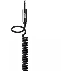 Belkin Mixit Audio Spiralkabel 1,8m für Mobilgeräte Smartphones schwarz