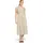 Zero Kleid Casual Streifen Cream/Brown 40
