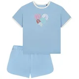 SCHIESSER Pyjama Nightwear Baumwolle Blau 140