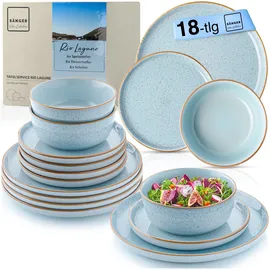 sänger Rio Tafelservice 18-tlg. blau