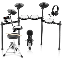 VEVOR E-Drum-Set Elektronisches Schlagzeug 480 Sounds für Anfänger & Erwachsene