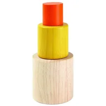 PlanToys Essential Serie Stapelzylinder Bunt