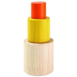 PlanToys Essential Serie Stapelzylinder Bunt