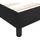 vidaXL Bettgestell Schwarz 180x200 cm Kunstleder