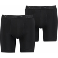 Puma Herren Sport Microfiber Boxershorts, Schwarz, M