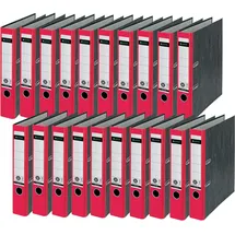 Leitz Wolkenmarmor-Ordner DIN A4 52 mm Rot 20 St.