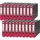 Leitz Wolkenmarmor-Ordner DIN A4 52 mm Rot 20 St.