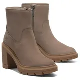 Timberland Womens MID ZIP UP Boot taupe nubuck) 7 Wide Fit