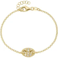 Smart Jewel Armband Mittelteil mit Zirkonia, Silber 925 Armbänder