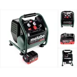 Metabo Power 160-5 18 ltx bl of Akku Kompressor 18 v 8,0 bar Brushless + 1x LiHD Akkupack 5,5 Ah - ohne Ladegerät - Metabo