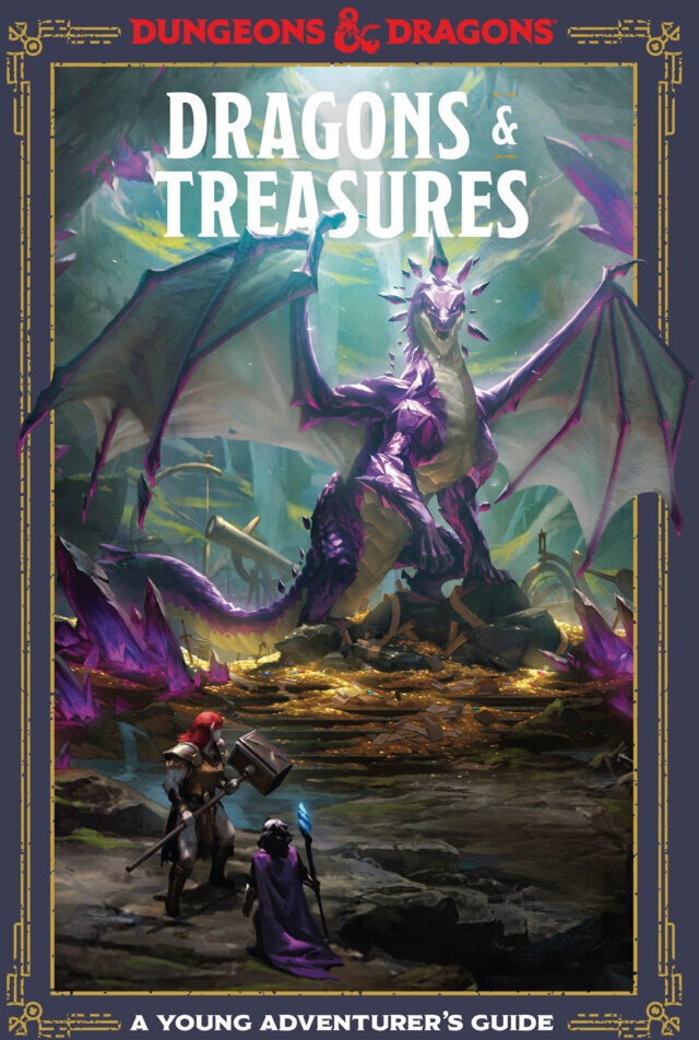 Dungeons & Dragons Young Adventurer's Guides / Dragons & Treasures (Dungeons & Dragons) - Jim Zub  Official Dungeons & Dragons Licensed  Gebunden