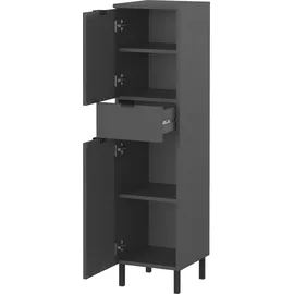 Germania Arcena Midischrank 30 x 120 x 34 cm Graphit