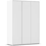 Rauch Möbel Drehtürenschrank weiß - Holz / Holz