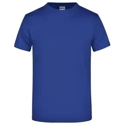 Komfort T-Shirt Rundhals JN002, königs-blau, Größe S - blau - 2XL