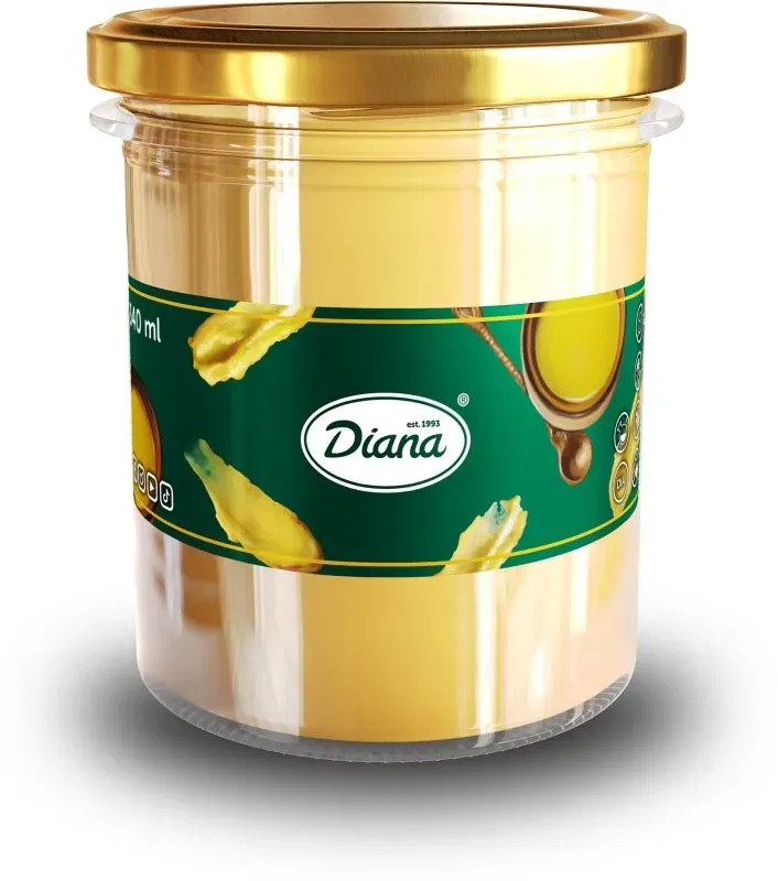 Diana Company Ghee geklärte Butter Butterschmalz 340 ml