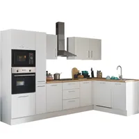 BASIC by Balculina Winkelküche L-Form Turin 310 cm weiß