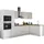 BASIC by Balculina Winkelküche L-Form Turin 310 cm weiß