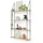 Lifa Living Hängeregal 60 x 17 x 114,5 cm Schwarz