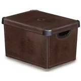 Curver Aufbewahrungsbox Deco Stockholm L 22 l 1-tlg. braun