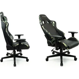 MCA Furniture McRacing Chefsessel Camouflage Grün/Schwarz